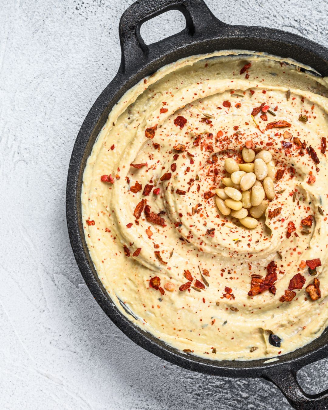 hummus come si mangia